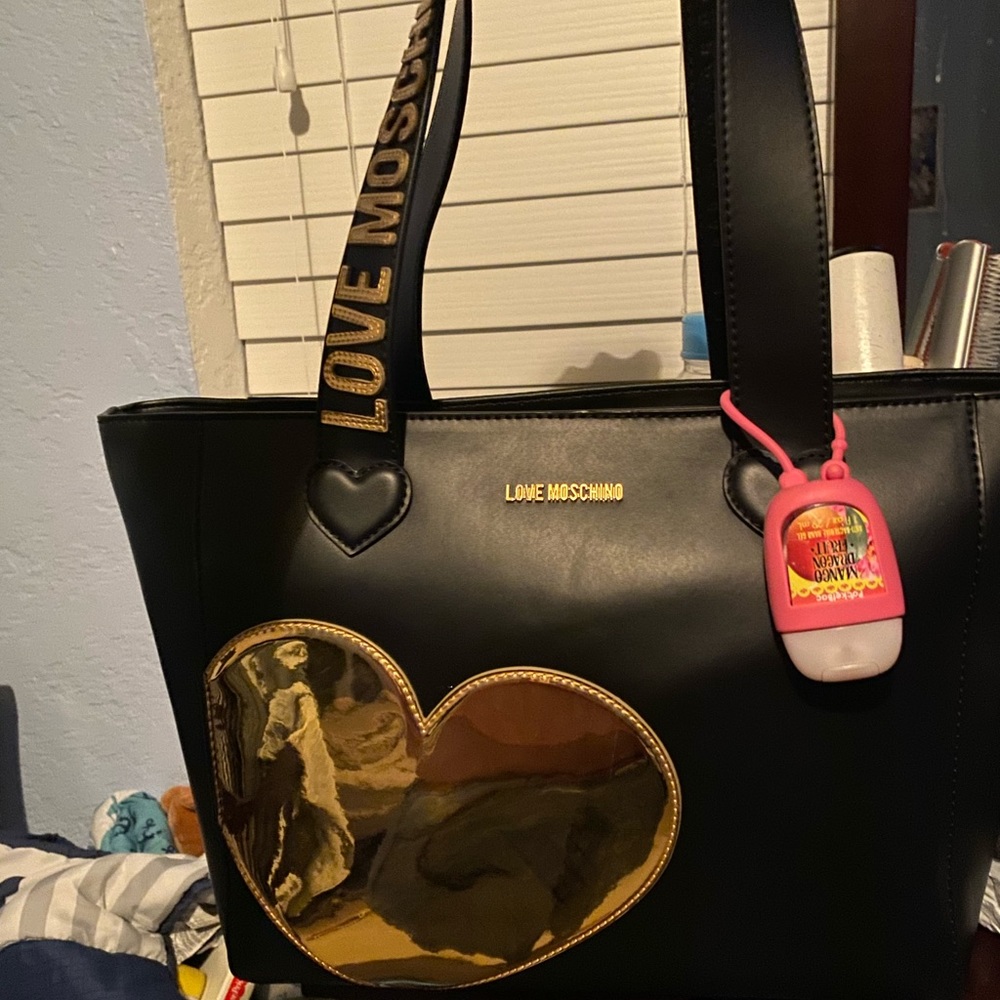 Brand new never used Love Moschino large purse
